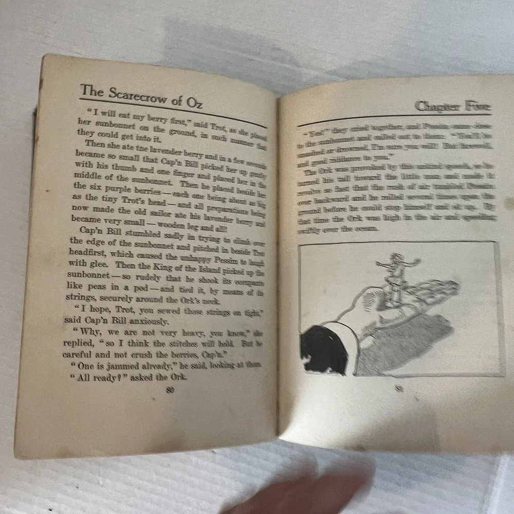 The Scarecrow of Oz,  L Frank Baum Edition 1915 Illustrations John Neill